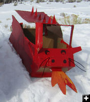 Red Dragon. Photo by Dawn Ballou, Pinedale Online.