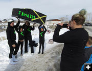 Jamaica Bobsled Team. Photo by Dawn Ballou, Pinedale Online.