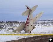 Plane crash. Photo by Sublette County Sheriff's Office.
