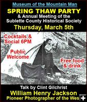 2020 Spring Thaw Party. Photo by Museum of the Mountain Man.