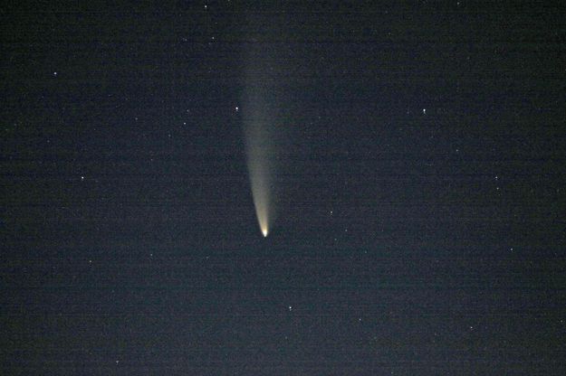 Comet NEOWISE. Photo by Jay Warner.