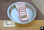 Candy cards. Photo by Dawn Ballou, Pinedale Online.