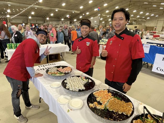 Healthy Sushi - Ridleys. Photo by Sublette County Centennial.