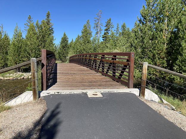 Tranquility Bridge. Photo by Dawn Ballou, Pinedale Online.