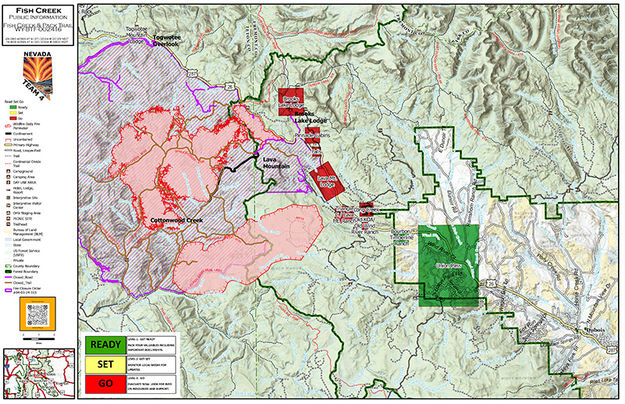 Fire map Sept 30, 2024. Photo by Bridger-Teton National Forest.