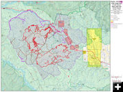 Pack Trail Fire Oct 5 2024. Photo by Teton Interagency Fire.