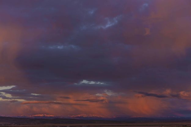 Storm Clouds Over Wyoming Range. Photo by Dave Bell.