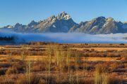 Fall Sunrise Light On Willow Flats. Photo by Dave Bell.