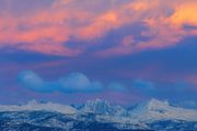 Bonneville Alpenglow. Photo by Dave Bell.