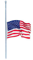 Flag Half Staff notice