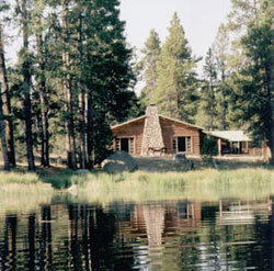 Big Sandy Lodge, located in the southern Wind River Mountains