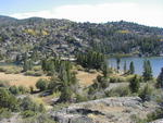 Pole Creek inlet into the lake