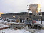 View behind the Middle School, showing the 5th & 6th grade classroom area