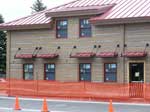 View of Visitor Center. Pinedale Online photo.