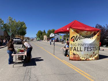 Big Piney Library Fall Festival. Photo by Dawn Ballou, Pinedale Online!