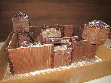 Fort Chocolate. Photo by Pinedale Online!