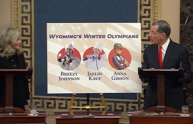 Congratulations athletes. Photo courtesy Senator Barrasso media release.