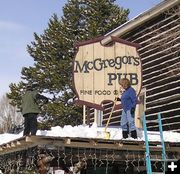 McGregors Pub. Photo by Pinedale Online.