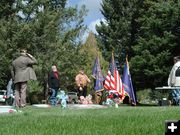 Honoring Veterans. Photo by Pinedale Online.