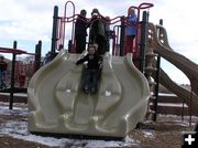 Pinedale school playground. Photo by Pinedale Online.