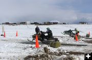 Sled Race. Photo by Pinedale Online.