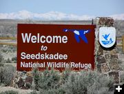 Refuge Sign. Photo by Pinedale Online.