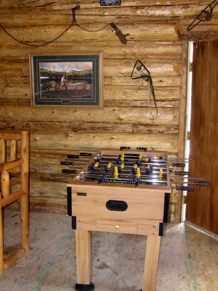 Foosball table. Photo by Pinedale Online.