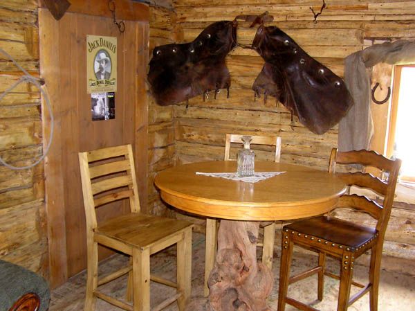 Saloon table. Photo by Pinedale Online.