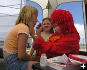 Face Painting. Photo by Pinedale Online.
