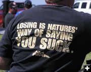 About Losing. Photo by Dawn Ballou, Pinedale Online.