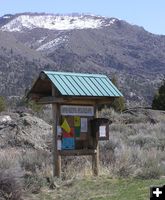 Trailhead sign-in. Photo by Dawn Ballou, Pinedale Online.