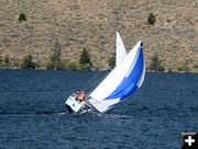 Sailing Fun. Photo by Clint Gilchrist, Pinedale Online.