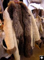 Buffalo Hide Coat. Photo by Dawn Ballou, Pinedale Online!.