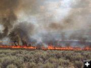 Sheep Trail Fire. Photo by Bureau of Land Management.