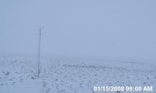Boulder DEQ webcam. Photo by Wyoming Department of Environmental Quality.