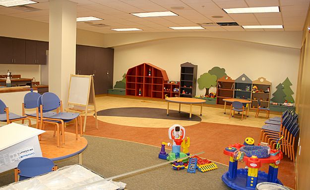 Childcare Room. Photo by Pam McCulloch.