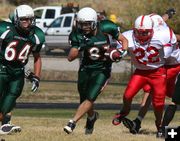 Punt Return. Photo by Clint Gilchrist, Pinedale Online.