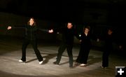 Adult Skaters. Photo by Pam McCulloch, Pinedale Online.