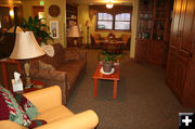 Living Room. Photo by Dawn Ballou, Pinedale Online.