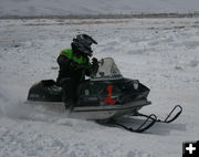 Sled 1. Photo by Dawn Ballou, Pinedale Online.