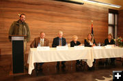Tourism Panel. Photo by Dawn Ballou, Pinedale Online.