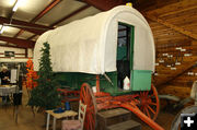 Sheep Wagon. Photo by Dawn Ballou, Pinedale Online.