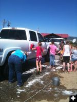 4-H fundraiser. Photo by Ranae Pape, Sublette County Extension Office.