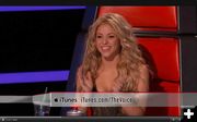 . Shakira. Photo by The Voice on NBC.
