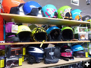 Helmets. Photo by Dawn Ballou, Pinedale Online.