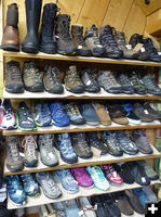 Hiking boots. Photo by Dawn Ballou, Pinedale Online.