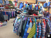 Outdoor clothing. Photo by Dawn Ballou, Pinedale Online.