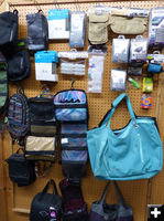 Travel kits. Photo by Dawn Ballou, Pinedale Online.