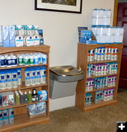 Spa supplies. Photo by Dawn Ballou, Pinedale Online.