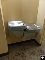 Drinking fountains. Photo by Dawn Ballou, Pinedale Online.